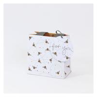 Belly Button Designs Bees Small Bag - White - thumbnail