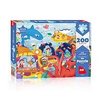 Original Underwater Adventure By Kobu 200 Puzzle Pieces Of Little Red Riding Hood Children's Puzzle Toys Fairy Tales Christmas Gifts Lightinthebox