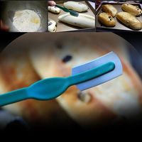 Carbon Steel Curve Arc Knife For Baking Bread Baguette Cutter DIY Bagel Tools Kitchen Pastry