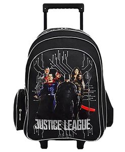 Simba Justice League Silver Edition Trolley Bag 18 - Black (6893200013
