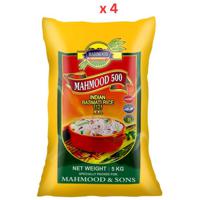 Mahmood 500 Indian 1121 XXL Basmati Rice 5kg (Pack of 4)