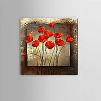 Oil Painting Hand Painted Horizontal Abstract Still Life Fantasy Classic Modern Pastoral With Stretched Frame 60x60cm miniinthebox - thumbnail
