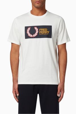 Fred Perry Sportswear Cotton T-Shirt Fred Perry Sportswear Cotton T-Shirt