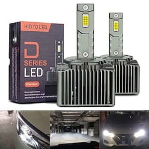2pcs Car LED Headlamps Light D3S LED Headlights HID D1S D2S D4S D5S D8S D1R D2R D3R Turbo LED Two-sided LED Chip White 70W PlugPlay Lightinthebox