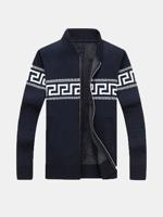 Fleece Knitted Casual Sweater Coat