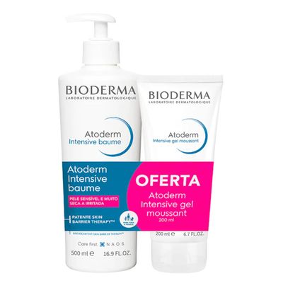 Bioderma Atoderm Intensive Pack Soothing Balm offer Foaming Gel