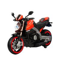 Megastar Ride On 12 v Nightblade Electric Bike For Kids With LED Light, Bluetooth & Music - Red