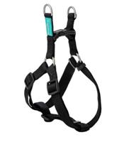 Freedog Basic Nylon A-Type Harness For Dogs - Medium Black