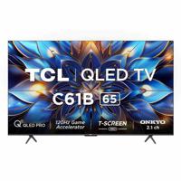 TCL 65 Inch 4K QLED Google Smart LED TV - 65C61B