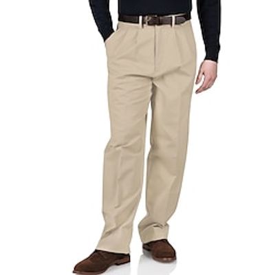 Men's Trousers Chinos Chino Pants Pleated Pants Pocket Plain Comfort Breathable Outdoor Daily Going out 100% Cotton Fashion Casual Black Dark Blue Lightinthebox Men's Trousers Chinos Chino Pants Pleated Pants Pocket Plain Comfort Breathable Outdoor Daily Going out 100% Cotton Fashion Casual Black Dark Blue Lightinthebox