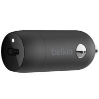 Belkin 20W Car Charger, USB-C Standalone, Black - BL-CC-USBC-A003-20W-Blk