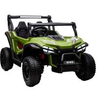 Megastar Electric Ride On 24 V Brezza UTV 4Wd Truck- Green (UAE Delivery Only)
