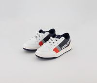 Boys Belden Casual Shoes  White/Navy/Red - thumbnail