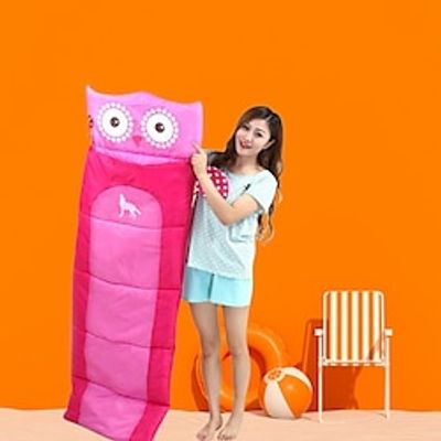 Cotton Sleeping Bag, Children's Cartoon Sleeping Bag, Rectangular Sleeping Bags Kids Winter Warm 4 Season Bivy Sack Sleeping Gear Pure Cotton Prevents Children From Kicking the Quilt to Keep Warm Cute Lightinthebox