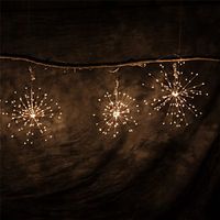 LED Fireworks Fairy String Light Outdoor Waterproof AA Battery Power Warm White Hanging Starburst Holiday String Lights IP65 for Wedding Home Patio Garden Twinkle Lighting miniinthebox LED Fireworks Fairy String Light Outdoor Waterproof AA Battery Power Warm White Hanging Starburst Holiday String Lights IP65 for Wedding Home Patio Garden Twinkle Lighting miniinthebox