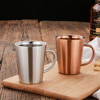 Stainless Steel Anti-hot Coffee Cup