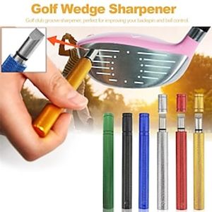 1PC Golf Wedge Iron Groove Sharpener Golf Training Aids Club Cleaner Cleaning Tool Golf Groove Cleaner Golf Groove Cutter Tool Lightinthebox