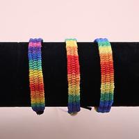 3 PCS Rainbow Bracelets LGBT LGBTQ Accessories Queer Unisex Gay Lesbian Pride Parade Pride Month Carnival Daily Lightinthebox