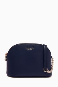 Spencer Small Dome Crossbody Bag in Leather