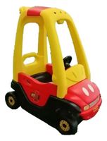 Megastar Ride On Step It Push Car With Openable Doors - Red (UAE Delivery Only)