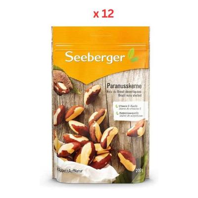 Seeberger Brazil Nuts Shelled 12X200G
