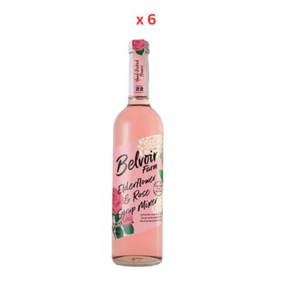 Belvoir Elderflower & Rose Cordial Syrup 6X500Ml Belvoir Elderflower & Rose Cordial Syrup 6X500Ml
