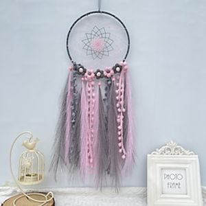 Dream Catcher Handmade Gift Feather Hook Flower Wind Chime with One Circle Ornament Wall Hanging Decor Art Boho Style Lightinthebox