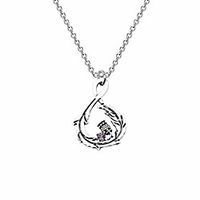 cenwa outlander inspired necklace scottish thistle necklace sassenach scottish outlander gift scottish necklace (scottish n) Lightinthebox - thumbnail