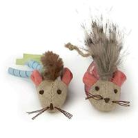 Petlinks® Happynip™ Mohawk Mice™ Plush Catnip Cat Toys, Set Of 2