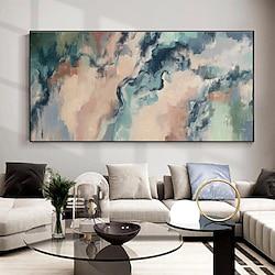 Handmade Oil Painting Canvas Wall Art Decoration Modern Abstract Ink Style Painting for Home Decor Rolled Frameless Unstretched Painting Lightinthebox