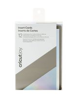 Cricut Joy Insert Cards Grey & Hologram Pack of 12