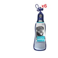 M-pets Dog Drinking Bottle 500ml (Pack of 6)
