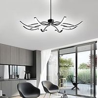 LED Pendant Light Dimmable Sputnik Design Adjustable Geometric Shapes Flush Mount Ceilling Lights 8-Light 100cm Hanging Chandeliers for Living Room Dinning Room Kitchen 110-240V Lightinthebox - thumbnail