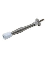 National 3 Inches Satin Chrome Spring Door Stop
