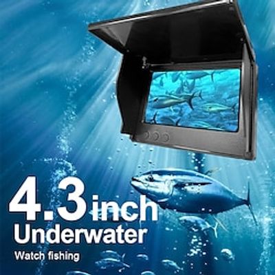Industrial Endoscope Camera Digital Borescope with 1080P 4.3 inch Inspection Camera 30.0m(90Ft) 15.0m(50Ft) 2 mp Portable Recording Image and Video Function LED Light Waterproof Underwater 10-300 mm miniinthebox