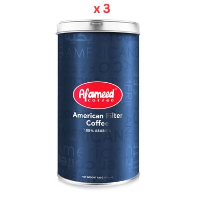 Alameed American Coffee 420G Pack Of 3 Alameed American Coffee 420G Pack Of 3
