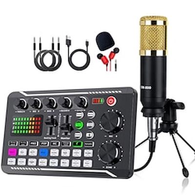Live Sound Card Full Set Of mobile Phone Computer Microphone Live Special Equipment Lightinthebox Live Sound Card Full Set Of mobile Phone Computer Microphone Live Special Equipment Lightinthebox