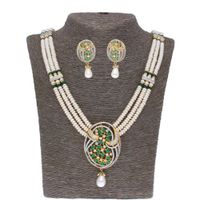 Sri Jagdamba Pearls Chantrea Pearl Set - JPSEP-20-100