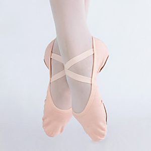 Women's Ballet Shoes Flat Flat Heel Pink Camel Coffee Elastic Band Adults' miniinthebox