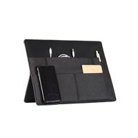 Beblau Stand Up Laptop Sleeve With Organizer 13-Inch - Black - thumbnail