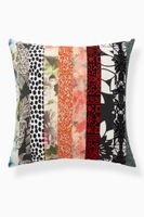 Stripe Patchwork Cushion, 50 x 50