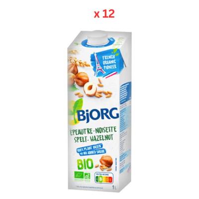 Bjorg Spelt & Hazelnut No suger added Drink12X1L