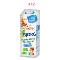 Bjorg Spelt & Hazelnut No suger added Drink12X1L