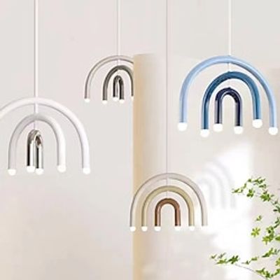Pendant Light Circle Design Decoration Metal Chandelier Nordic Creative Style Lighting Fixtures Balcony Dinning Room Cafe Hanging Lamp 110-240V Lightinthebox