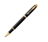 Parker IM Matte Black Chrome Trim Ball Pen (PR8224542)