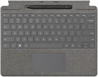 Microsoft Surface, Signature COPILOT Keyboard with PEN, for Pro 8 / 9 / X, Platinum- English