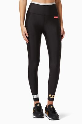 Blueliner Leggings in Recycled Polyester Blueliner Leggings in Recycled Polyester