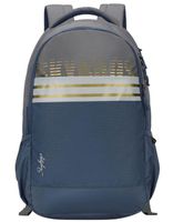 Skybags Herios 02 Unisex Grey Laptop Backpack 27 Ltr - SK BPHER2GRY