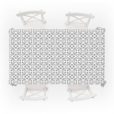 Dust-proof and Waterproof Table Household Simple and Beautiful Rectangular Table Durable Wear-resistant Tablecloth Lightinthebox