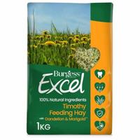 Burgess Excel Dandelion & Marigold Feeding Hay For Small Pets - 1KG